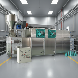 Machine de traitement des aliments pour poissons flottants, extrudeuse d'aliments pour carpes, tilapias, poissons-chats et truites, capacité 1 tonne/heure - Product Image 2