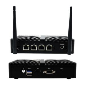 Công nghiệp nhúng hộp PC Intel Celeron J1900 Chipset 8GB <span class=keywords><strong>DDR3</strong></span> <span class=keywords><strong>RAM</strong></span> 4GB video Bộ nhớ SSD Windows 10 Hệ điều hành chúng tôi cắm - Product Image 1