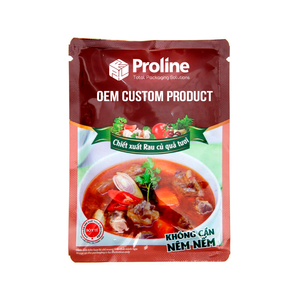 Sac en mylar à 3 joints latéraux Pochette en mylar avec fermeture à glissière Emballage alimentaire en aluminium personnalisé pour aliments pour animaux de compagnie en gros Vietnam - Product Image 1