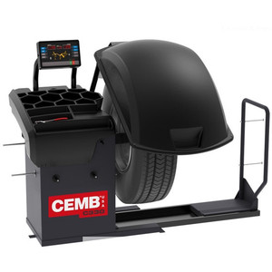 เครื่องถ่วงล้อรถบรรทุกและรถบัสอัตโนมัติ CEMB C330 พร้อมลิฟท์เปลี่ยนยาง ประเภทสินค้า - Product Image 1