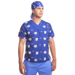 Uniforme à manches zippées élégant, vente en gros, uniforme d'hôpital de soins infirmiers de meilleure qualité, ensembles de costumes Offre Spéciale Top Spa uniforme - Product Image 6