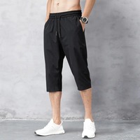 Pantalones Cortos de Baloncesto Largos para Hombre, con Cordón Ajustable, Color Sólido, Casuales, de Malla 11, Deportivos, para Gimnasio, Secado Rápido, Transpirables y Ligeros
