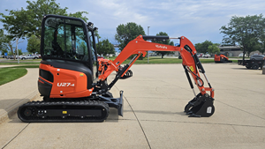 Mini-excavatrice Kubota de haute qualité, 1-2 tonnes, petite pelle sur chenilles pour travaux de jardinage, de construction, d'entretien routier et de terrassement - Product Image 3