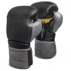 Venta al por mayor de alta calidad de encargo impresa de cuero de vaca y PU guantes de boxeo para los hombres OEM logotipo y Color de embalaje Equipo de Boxeo - Product Image 6