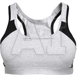 Sujetador deportivo con relleno de impacto para mujer, sujetador de entrenamiento de Yoga para gimnasio de alta calidad con correas traseras ajustables de talla grande - Product Image 5