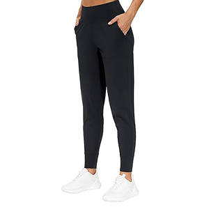 Gran oferta de pantalones de chándal para mujer, mallas atléticas elásticas de cuatro vías ligeras, pantalones de salón cónicos para entrenamiento, Yoga, correr - Product Image 2
