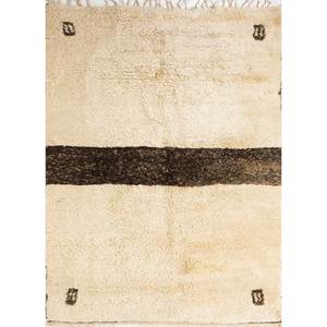 Alfombra de Lana Zuri Ivory, Tejida a Mano, con Patrón de Rayas, para Decoración de Sala de Estar Juvenil, Alfombra Rectangular para Pasillo, Paem-1094, Tamaño Grande - Product Image 1