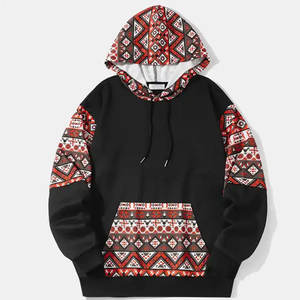 Meilleures ventes 100% sweats à capuche en coton sur mesure pour hommes Design unique avec impression numérique pour l'hiver - Product Image 1