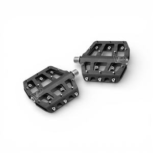 Pedales Planos Originales Yamaha VP YMEFMTBP0000 para Bicicletas Eléctricas BMX MTB, Cuerpo de Aleación de Aluminio Resistente con Material Plástico - Product Image 1