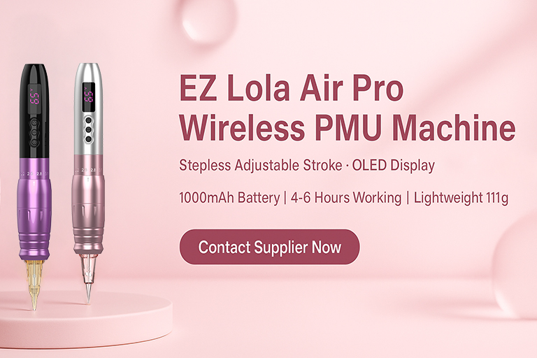 EZ Tattoo Lola Air Pro - Rechargeable Tattoo Gun for PMU