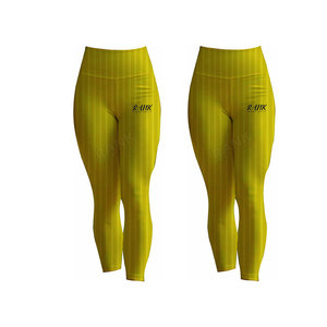 Leggings de yoga professionnels fabriqués en gros, taille élastique, leggings pour femmes de haute qualité - Product Image 4