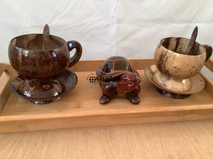 Tradebyd Tasse en noix de coco naturelle pour cadeaux éthiques Verres réutilisables et durables pour les acheteurs éco-conscients - Product Image 2