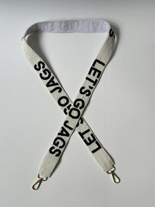 Sangle de sac à main Let' Go Jags avec des motifs modernes et lumineux, parfaite pour rehausser les sacs fourre-tout, les sacoches et les sacs bandoulière - Product Image 2