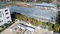 Bâtiments commerciaux de structure en acier de conception moderne d'Aday