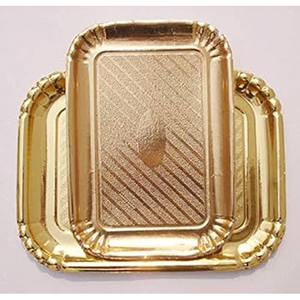 Plateau de service antique en aluminium Plateau personnalisable en métal de haute qualité Ustensiles de maison Plateau décoratif en métal de dernière conception Articles chauds - Product Image 5