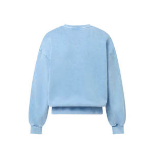 Surdimensionné à manches longues femmes col rond sweat décontracté polaire à manches longues coupe ample 2024 automne vêtements 450GSM sweats - Product Image 2