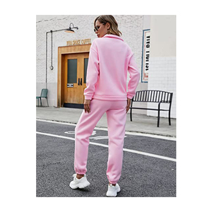 Ensembles pour femmes de qualité supérieure de qualité supérieure ensemble de pantalons de jogging sweat-shirt avec pantalons de survêtement sweats à capuche vierges surdimensionnés - Product Image 5