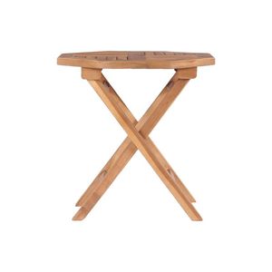Muebles de exterior de diseño simple y elegante, mesa plegable hecha de madera de teca antigua, se venden a precios de mayorista. - Product Image 5