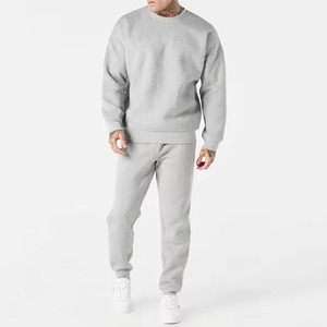 Custom Design <b>Men</b> Regular Fit Eco-Friendly Quick Dry Breathable Winter <b>Pullover</b> Tracksuit Sweat Suit Set with Customized Color - Product Image 2