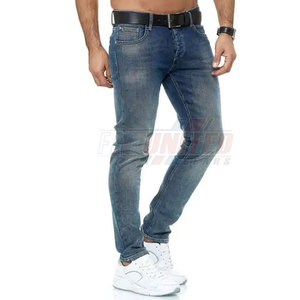 Pantalon en jean décontracté de style droit pour hommes, léger et décontracté, style de rue avec détails déchirés pour un confort qui dure toute la journée - Product Image 3