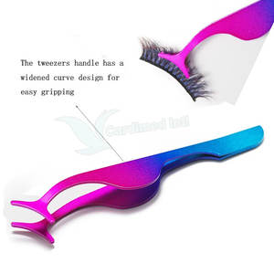 High Quality Stainless Steel Assorted <b>Eyelash</b> <b>Tweezers</b> in Best Style Low MOQ in Stock! - Product Image 3