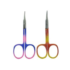 Ciseaux à cuticules en acier inoxydable incurvés à pointe de flèche, outil de précision pour la manucure, la pédicure, le toilettage, usage professionnel - Product Image 1