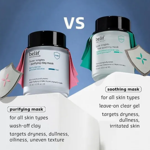 Belif Super Knights Clear Soothing Mask 75mL Mascarillas faciales de alta calidad - Product Image 6