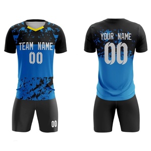 ชุดกีฬาสำหรับผู้ชายเสื้อฟุตบอลเสื้อเจอร์ซีย์ฟุตบอลใส่สบายสำหรับฤดูร้อน - Product Image 1