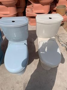 Fournisseur de confiance de 3/4.5L deux pièces en céramique monté sur le sol placard à eau toilette lavage P-Trap raccords portables inclus fait - Product Image 3