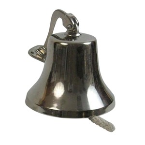 Campana de plata antigua, decoración navideña, manualidades, decoración de pared, campanas de puerta, logotipo personalizado, Impresión de aluminio fundido, campana de barco, lo último - Product Image 6