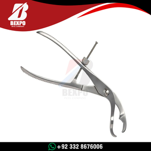 Pinzas de Acero Inoxidable para Sujeción de Huesos en Cirugía Ortopédica - Diseño de Agarre Firme, Pinzas Profesionales para Reducción de Fracturas - Product Image 4