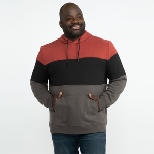 Sweat à capuche uni pour homme - Sweat à capuche moderne d'automne pour la superposition, idéal pour les tenues de sport décontractées, 100% coton - Product Image 3