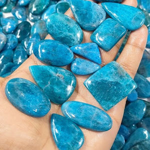 Cabochon à facettes Apatit naturel pour bijoux Tranches de rose de pierres précieuses fantaisie de haute qualité pour la fabrication de bracelets - Product Image 6