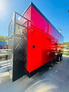 Camión de Comida Rápida Móvil de Acero Inoxidable y Aluminio de Primera Calidad, Construcción Duradera de Fibra de Vidrio, para Venta de Aperitivos, Helados y Comida - Product Image 6