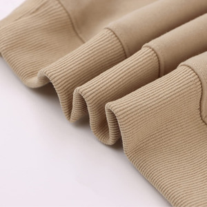 เสื้อมีฮู้ดผ้าฟลีซผสมคอตตอนสำหรับผู้ชายเสื้อมีฮู้ดผ้าหนาสำหรับผู้ชายดีไซน์แบบกำหนดเองโลโก้แบบเรียบ - Product Image 4