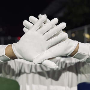 Gants de receveur de football confortables, matière respirante, forte adhérence pour les joueurs, jeunes et adultes, entraînement, pratique et utilisation en match - Product Image 6