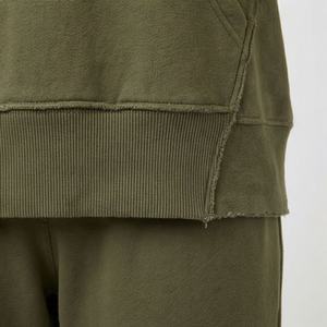 Sweat-shirt à capuche boutonné pour femme, décontracté, léger, avec poche kangourou, logo personnalisé, polaire doux, jogging, vêtements de sport - Product Image 5