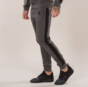 เสื้อกันหนาวมีฮู้ดแบบสวมหัวผ้าฝ้ายสำหรับผู้ชายเสื้อกันหนาวมีซิปสีพื้น - Product Image 6