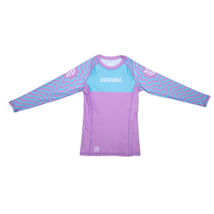 2025 hecho a medida de alta calidad BJJ MMA Unisex Rash Guard Spandex/Nylon manga larga y corta - Product Image 1