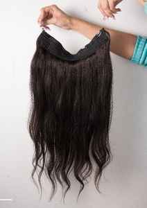 LAS CUTÍCULAS SALUDABLES MÁS EXIGENTES UNISEX SILKY STRAIGHT CABEZA COMPLETA SIN ENGRANOS CELEBRIDAD LUJO PAQUETES RESISTENTES AL CALOR - Product Image 6