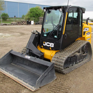 2024 JCB 270T skid Loader Factory Price Mini Crawler Skid Steer Loader <b>Stand</b> on Tracked Loader CE with Attachments - Product Image 1