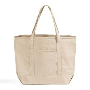 Sacs fourre-tout en toile de luxe très résistants pour sacs en coton de grande taille, réutilisables, écologiques, pour transfert thermique, format moyen - Product Image 3
