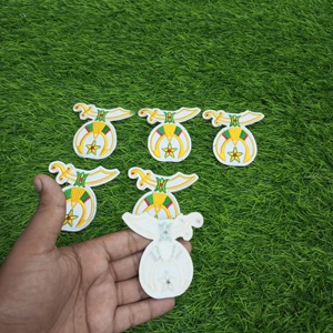 Parche masónico hija de esfinge bordado - Product Image 6