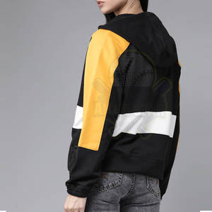 Sudaderas con capucha de secado rápido para mujer con mangas largas Algodón Poliéster Cuello con capucha Logotipo frontal para invierno - Product Image 2