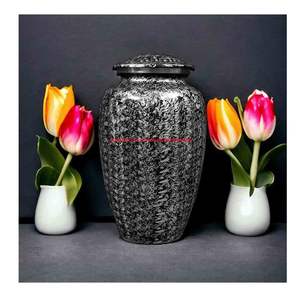 Urnes de crémation faites à la main de papillon bleu à vendre en gros meilleures ventes et de haute qualité - Product Image 6