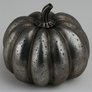 Lanterne citrouille en aluminium métallisé avec charme vintage, détails percés mettant en valeur l'artisanat pour la maison d'Halloween - Product Image 6
