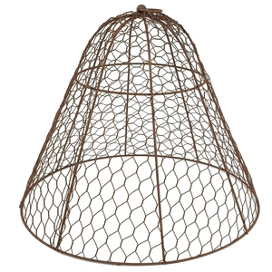 Cloche décorative vintage en fer forgé gris rustique style ferme pour table de cuisine, écologique, artisanale, cadeau - Product Image 2