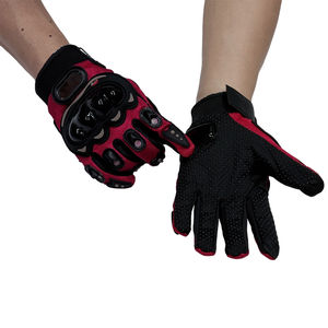 Gants de moto unisexes tout temps avec compatibilité avec écran tactile en maille respirante et antidérapante pour MotoCross Outdoor Sports - Product Image 4