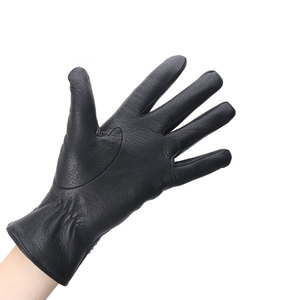 Wholesale Leather <b>Gloves</b> for Outdoor Use Work Leather <b>Gloves</b> with Custom Size and Color - Product Image 3
