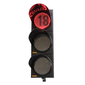 Feu de signalisation à compte à rebours de 300 mm avec 3 modules de feux de signalisation de véhicule avec compte à rebours LED - Product Image 1